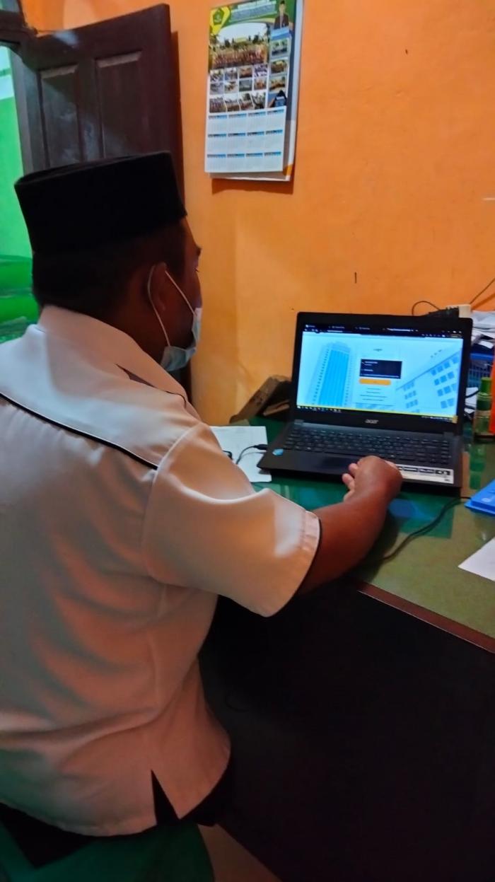 Satker MTsN 6 Batang Hari Menyelesaikan Laporan SPT Pajak Tahunan 2021