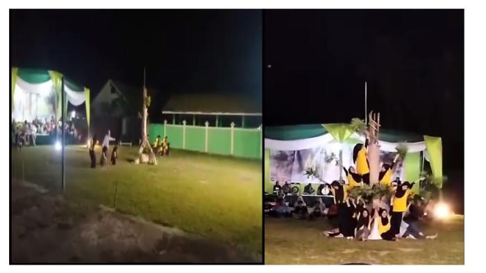 Siswa MTsN 6 Batang Hari Melalui Group Bakolantang Ikuti Gladi Bersih Kegiatan Revitalisasi Sastra Lisan dan Pementasan Revitalisasi Mujuk Sialang