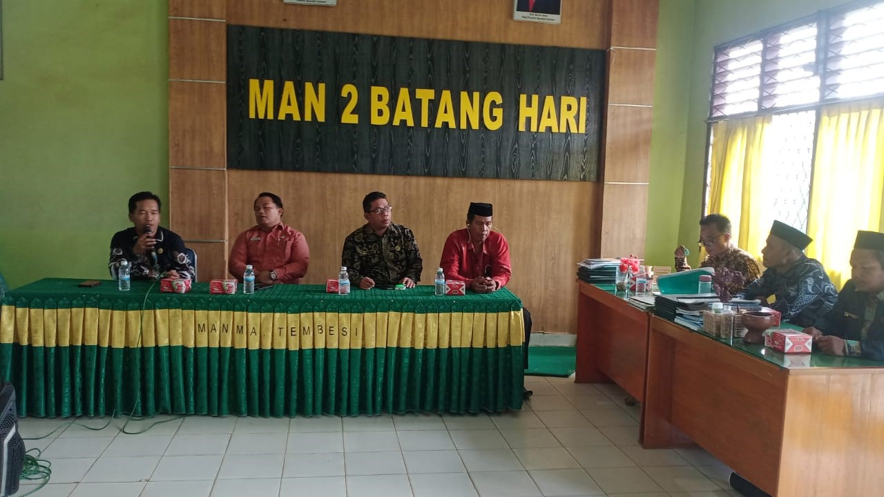 Kantor Kementerian Agama Kabupaten Batang Hari Lakukan Pembinaan LK Semester I dan BMN 2024 Bagi 3 Madrasah Negeri ini