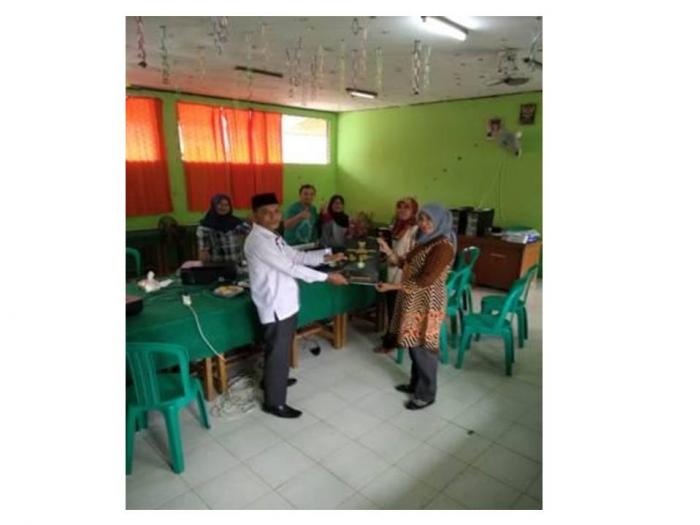 SATKER MTSN 6 BATANG HARI RAMPUNGKAN CETAK RAPOR ARD SEMESTER GANJIL TP 2019-2020