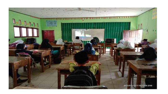 MTsN 6 Batang Hari Ikuti Kegiatan Pembukaan MATSAMA