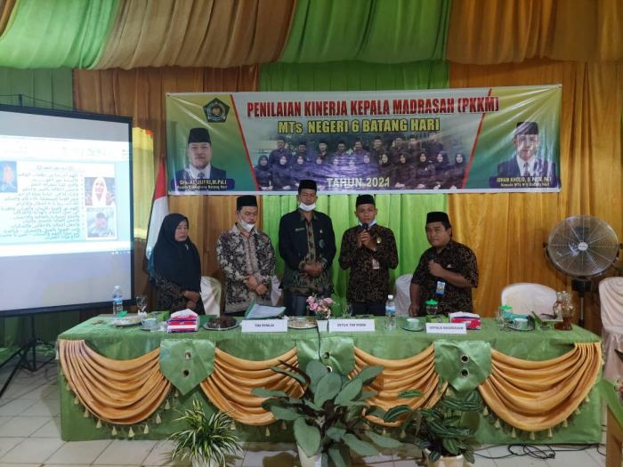 MTsN 6 Batang Hari Ikuti PKKM Tahun 2021 