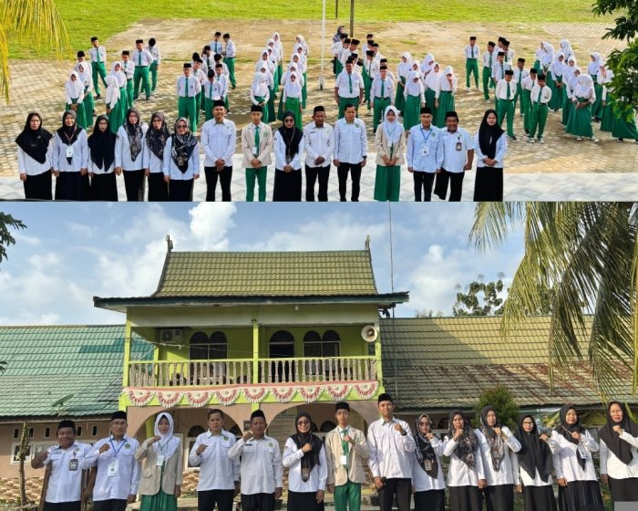 Kepala Madrasah Buka Ujian Madrasah Berbasis Android di MTsNegeri 6 Batang Hari