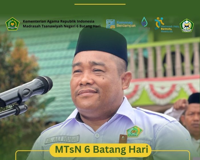 Upacara Bendera Awal Pekan, MTsNegeri 6 Batang Hari Tanamkan Disiplin dan Nasionalisme