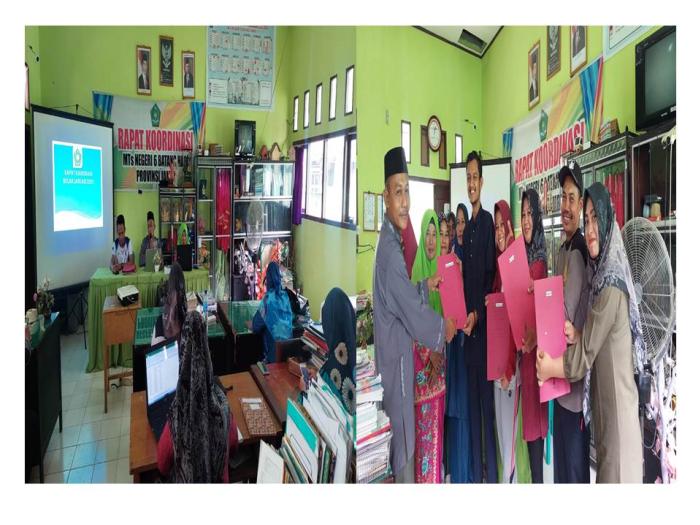 Rapat Koordinasi kepala, Majelis Guru dan Pegawai Di Awal Tahun Anggaran 2023 MTsN 6 Batang Hari Dan Penyerahan SK Tenaga Honorer