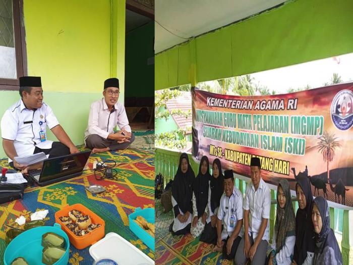 MTsN 6 Batang Hari Menjadi Tuan Rumah MGMP SKI MTs Kabupaten Batang Hari.