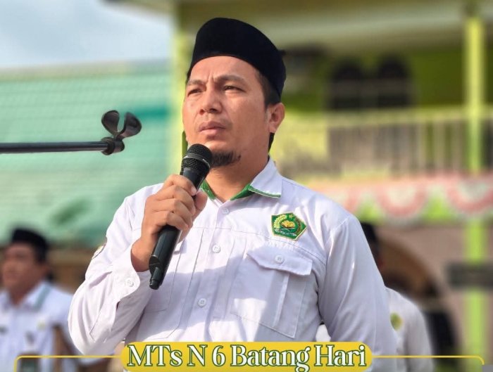 Persembahan Terakhir Kelas IX, Upacara Bendera di MTsNegeri 6 Batang Hari Penuh Haru