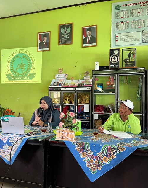 YPKN Jambi Gelar Sosialisasi Kanker dan Tumor Di MTsN 6 Batang Hari