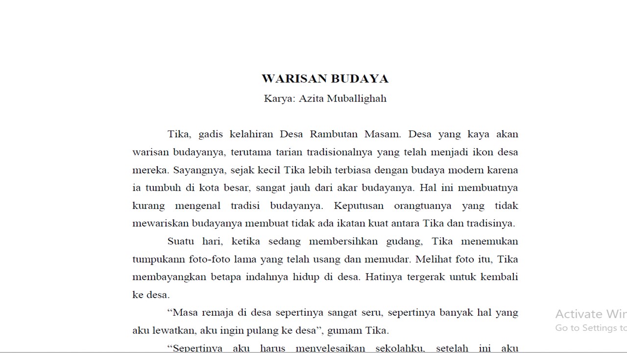 Ikuti Residensi Penulis Muda Jambi, 2 Orang Siswa MTsN 6 Batang Hari Kembali Hasilkan Cerpen