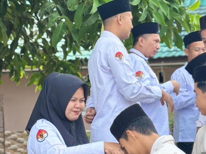 Penuh Haru dan Kebersamaan, MTsNegeri 6 Batang Hari Gelar Halal Bihalal Akbar di Hari Pertama Masuk Madrasah
