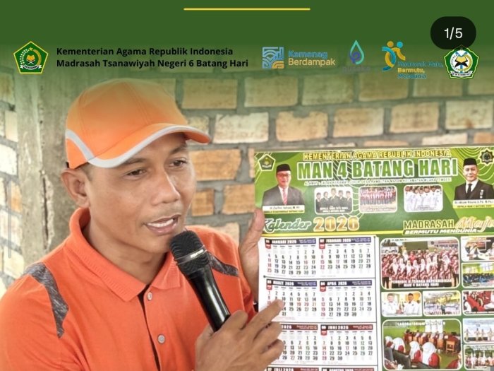 MTsNegeri 6 Batang Hari Terima Kunjungan Sosialisasi PMB dari MAN 4 Batang Hari