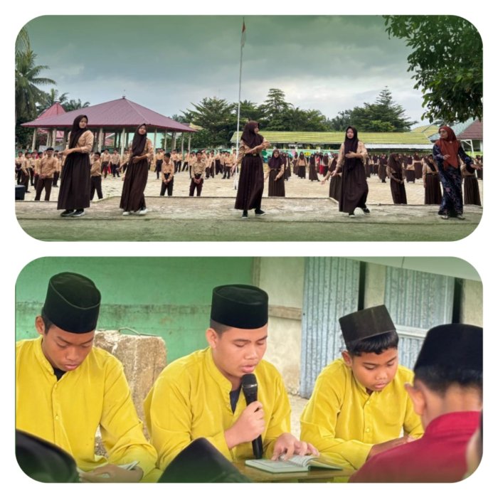 Pembiasaan Rutin Siswa MTsNegeri 6 Batang Hari, Sehat Jasmani dan Kuat Ruhani Pembiasaan Rutin Siswa MTsNegeri 6 Batang Hari, Sehat Jasmani dan Kuat Ruhani