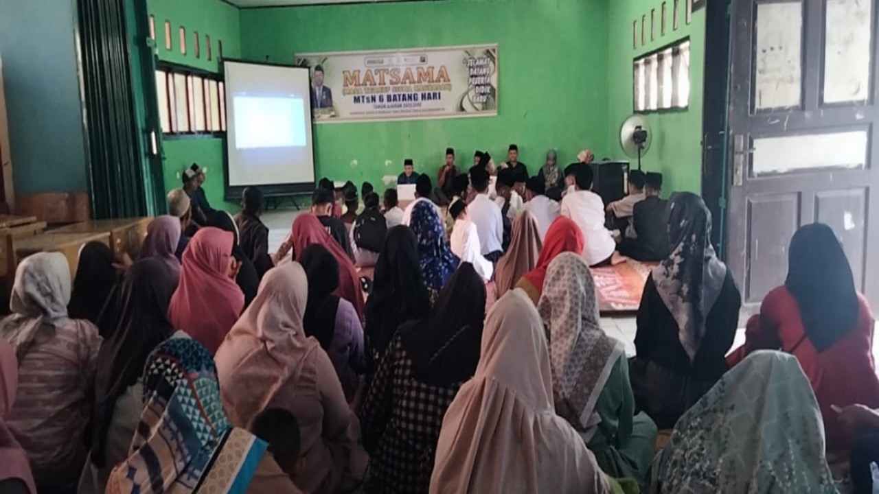 Komite MTsN 6 Batang Hari Rangkul Orang Tua Peserta Didik Baru Melalui Silaturahmi