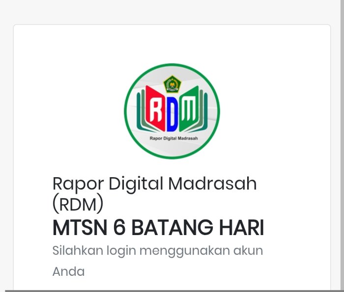 Makin Fleksibel! Guru MTsN 6 Batang Hari Kini Bisa Isi RDM di Mana Saja dan Kapan Saja Makin Fleksibel! Guru MTsN 6 Batang Hari Kini Bisa Isi RDM di Mana Saja dan Kapan Saja