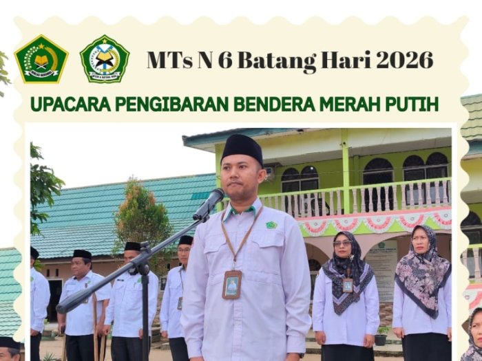 Upacara Bendera, Wakil Kepala Madrasah Bidang Humas Ingatkan Pentingnya Adab dan Akhlak di Tengah Tantangan Zaman