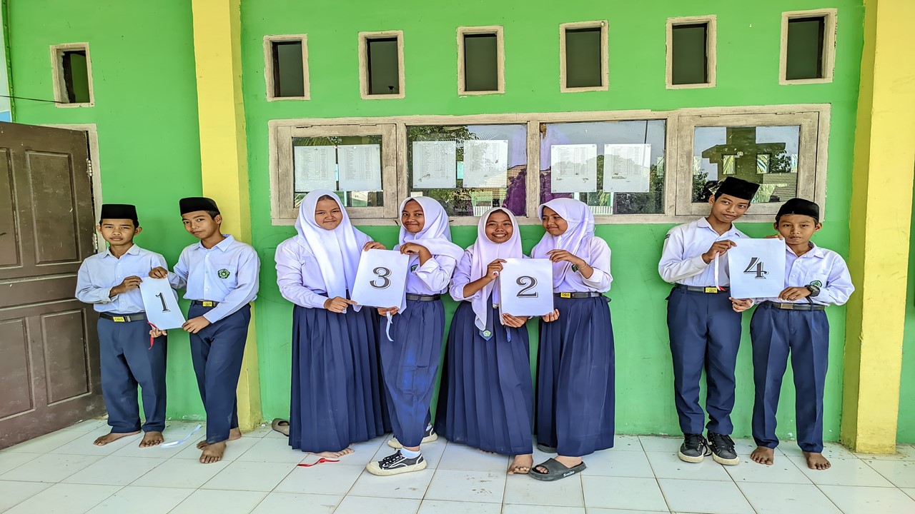 KPO MTsN 6 Batang Hari Gelar Pengundian dan Penetapan Nomor Urut Calon Ketua dan Calon Wakil Ketua OSIM 2024