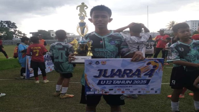 Perjuangan Tanpa Lelah! Club Mersam-Paseban Raih Juara 4 di Liga Grassroot 2025, Siswa MTsN 6 Batang Hari Tetap Bangga