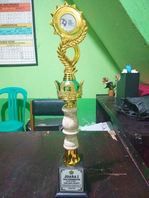 Ikuti Lomba Tata Persuratan Antar Satker, MTsN 6 Batang Hari Raih Juara 1