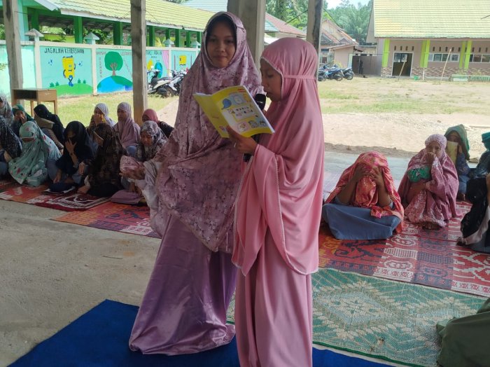 Dari Mimbar ke Hati, Kultum Siswa Warnai Salat Zuhur Berjamaah di MTsNegeri 6 Batang Hari