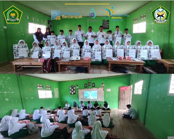 Tim PMB MTsNegeri 6 Batang Hari Sambangi MIS Nurul Jadid