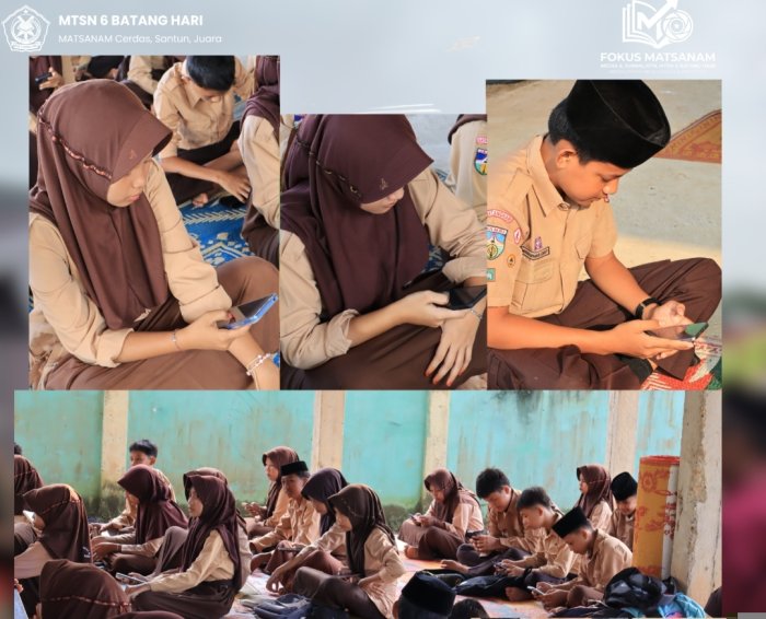 Hari Kedua ASAS Genap MTsN 6 Batang Hari Tetap Kondusif, Penggunaan Exambro Optimalkan Kemandirian Siswa Hari Kedua ASAS Genap MTsN 6 Batang Hari Tetap Kondusif, Penggunaan Exambro Optimalkan Kemandirian Siswa